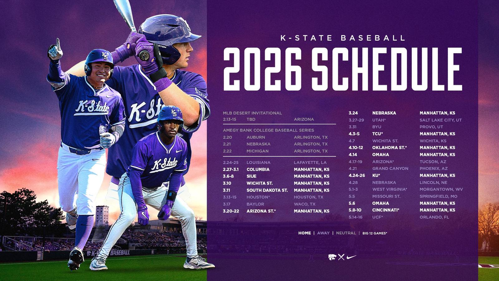 Plan Your 2026 Season: Your Guide to Kansas State Baseball Action